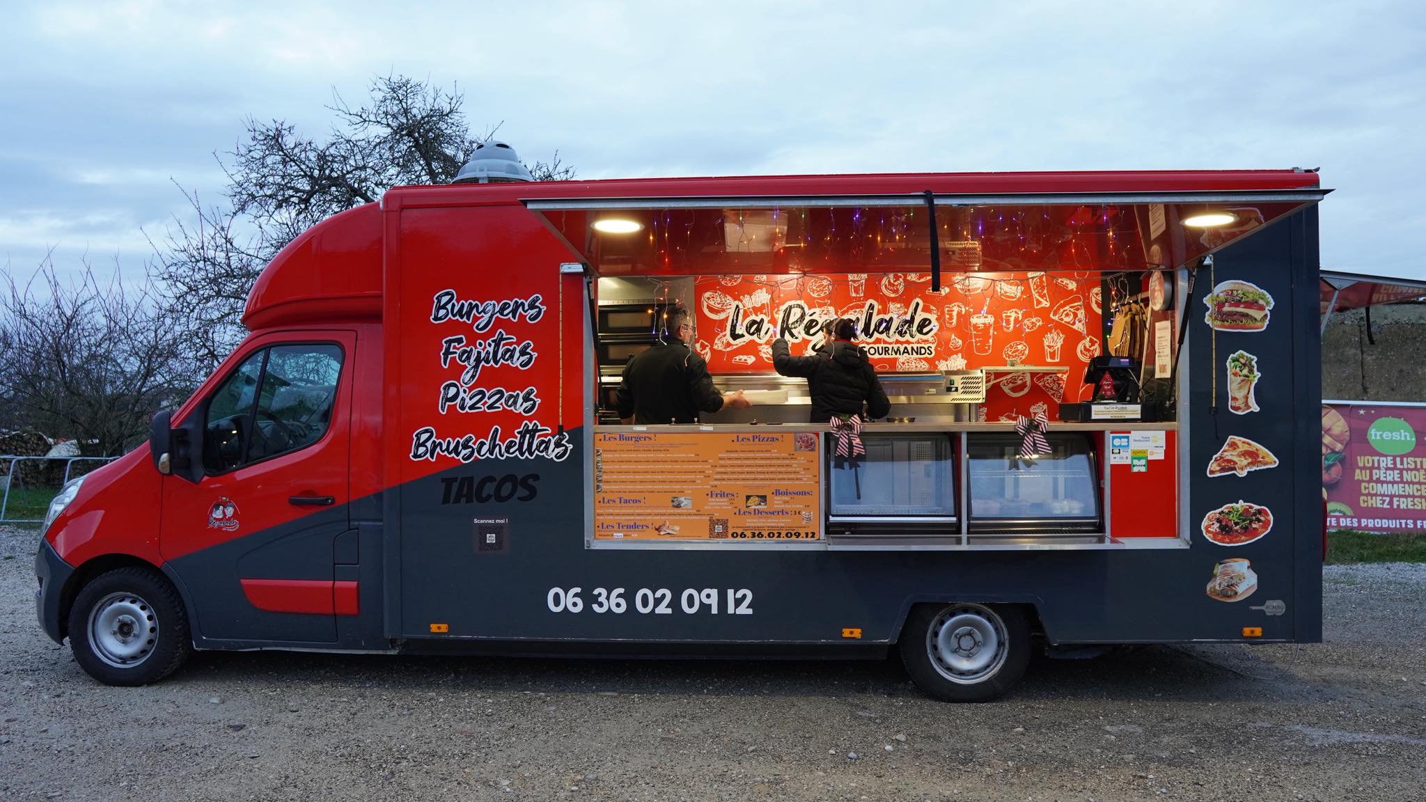 Services 10 Régalade de gourmand — food truck artisanal au camping Détente et Clapotis, Lac de Paladru